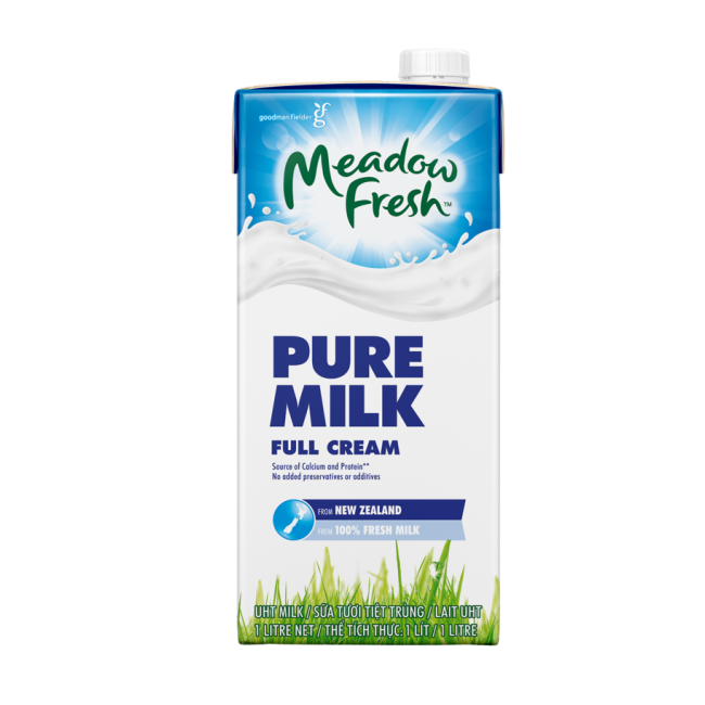 MEADOW FRESH FULL CREAM MILK 1L
