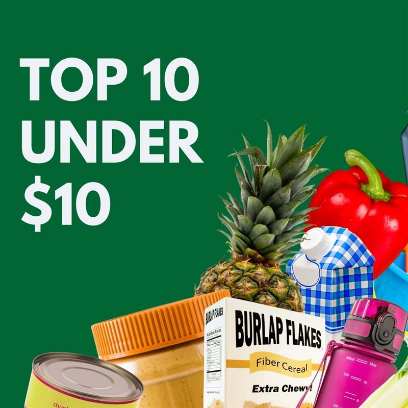 top 10 under $10